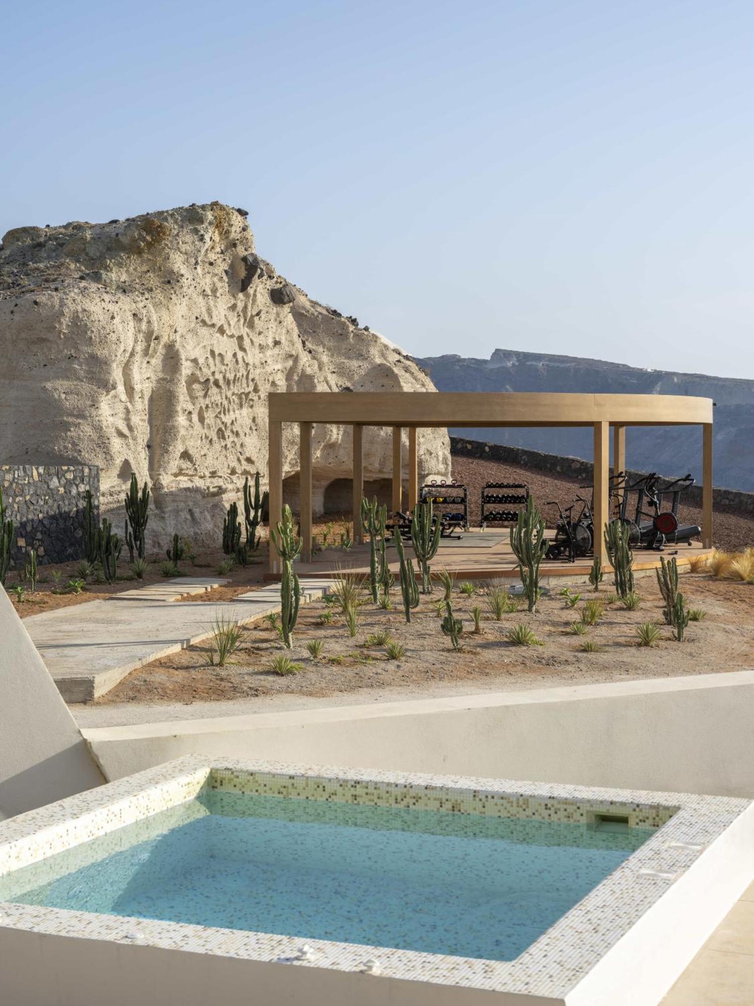 Santo Mine Oia Suites Exterior foto