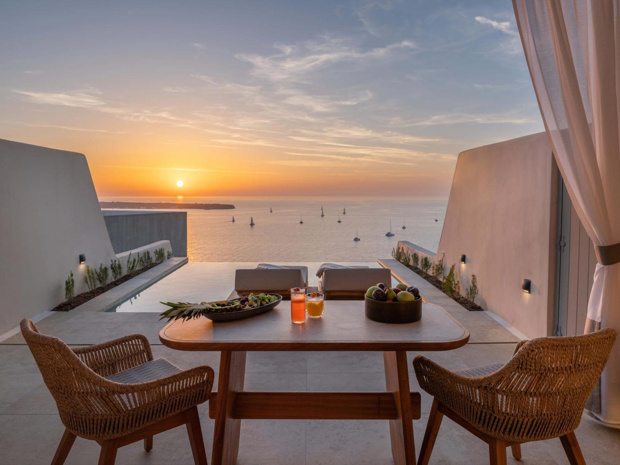 Santo Mine Oia Suites Exterior foto