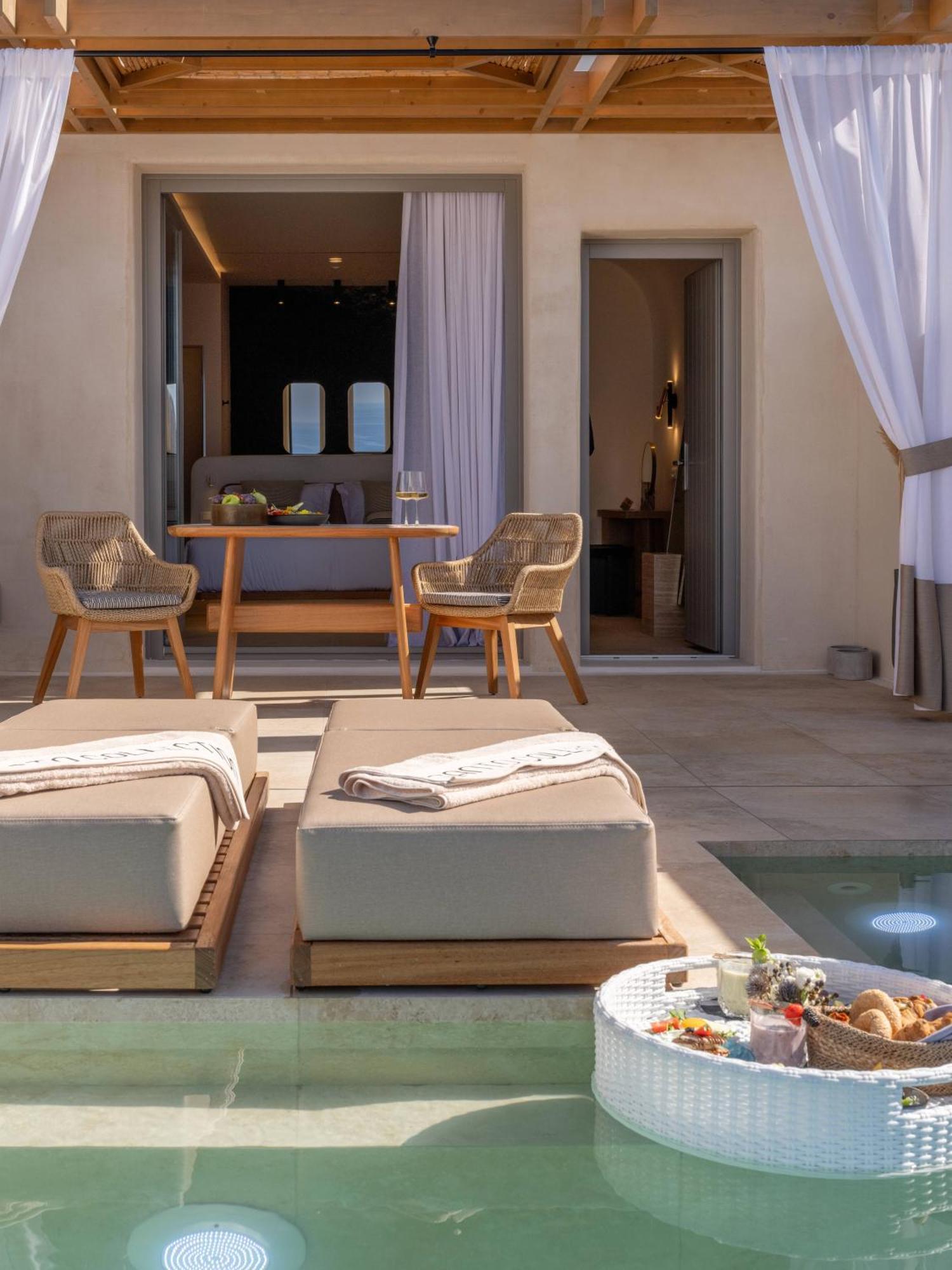 Santo Mine Oia Suites Exterior foto