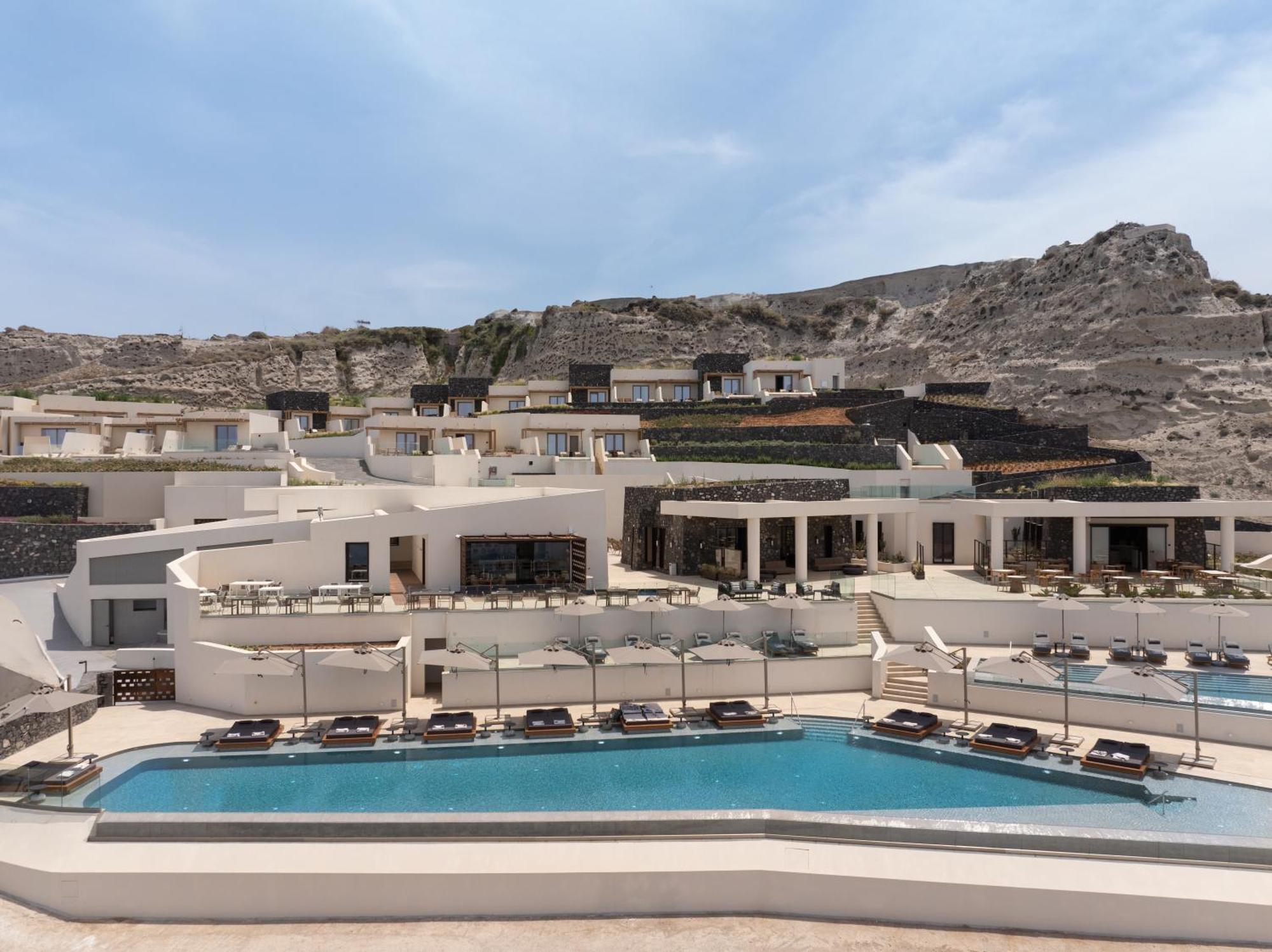 Santo Mine Oia Suites Exterior foto