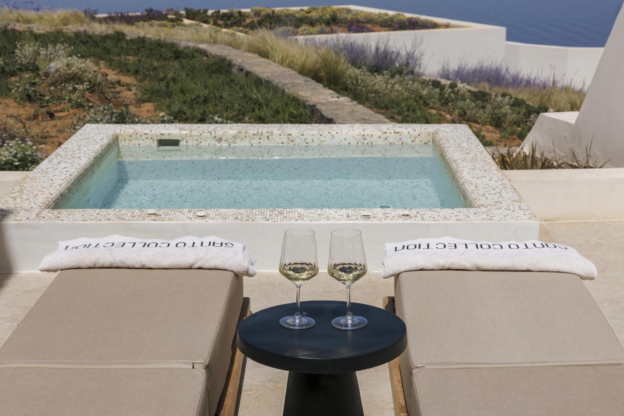 Santo Mine Oia Suites Exterior foto